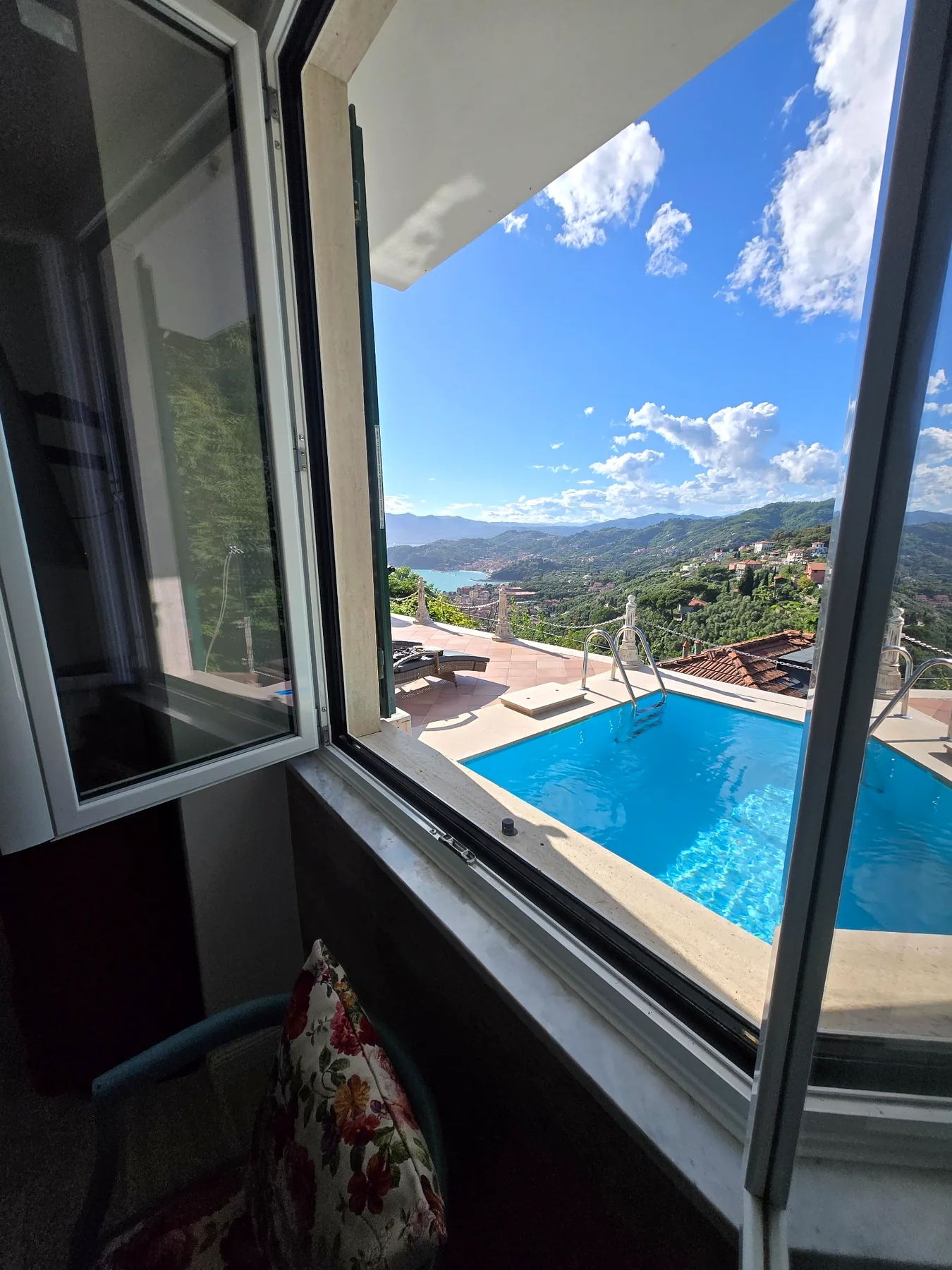 Pool and landscape at Casa Melymar